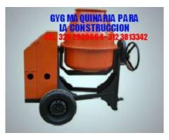 MEZCLADORA PARA CONCRETO DIESEL, GASOLINA, ELECTRICA. VENTA