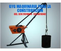 PLUMA GRUA ELECTRICA, GASOLINA, DIESEL