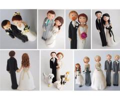 venta de figuras para tortas de boda