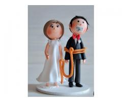 venta de figuras para tortas de boda