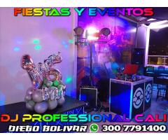 Alquiler De Sonido Luces Djs Laser Luz Neon Hora Loca En Cali