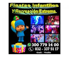 Fiestas Infantiles Luces Sonido Luces Djs Recreación En Cali