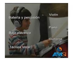 Todos los instrumentos - CLASES DE MÚSICA PARA EL TIEMPO LIBRE