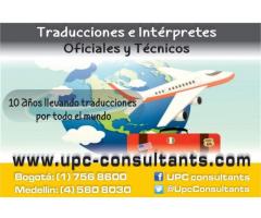 TRADUCTORES E INTERPRETES EN EL 3113050553**