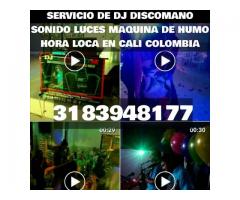 3183948177 EN CALI ALQUILER DE SONIDO CON DJ LUCES MAQUINA DE HUMO