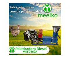 Peletizadora 260 mm 35 hp DIESEL para concentrados balanceados 450-600 kg/h - MKFD260A