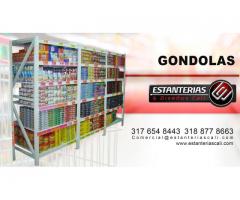 ESTANTERÍAS Y GÓNDOLAS PARA SUPERMERCADOS