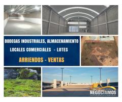 Bodegas, Lotes, Locales Comerciales