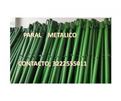 PARAL METALICO 2 MT