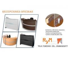 VENTA Y FABRICACIÓN DE RECEPCIONES