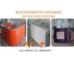 FABRICACIÓN Y VENTAS DE RECEPCIONES