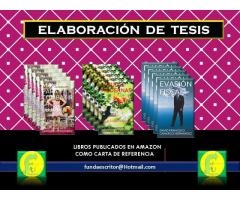 ELABORACIÓN DE TESIS