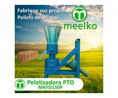 Meelko Peletizadora 150mm PTO para alfalfas y pasturas 100-120kg/h - MKFD150P