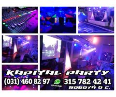 PROMS GRADUACIONES PARA COLEGIOS SONIDO LUCES BOGOTA ANIMACION DJS