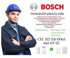 Soporte tecnico calentadores bosch Servicio tecnico calentadores