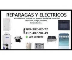 Reparacion de calentadores a gas y electricos en cali cel 3003028272