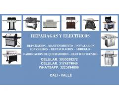 REPARACION DE ASADORES A GAS E IMPORTADOS EN CALI 3003028272