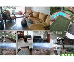 Apartamentos con piscina privada medellin Cód: 4276