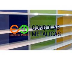 gondolas y estanterias metalicas para supermercados medellin colombia