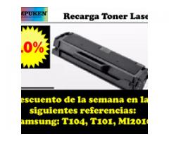 RECARGA DE TONER LASER A DOMICILIO