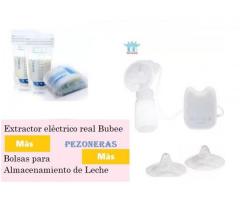 Super combo de Extractor Elèctrico Real Bubee+Pezoneras+Bolsas