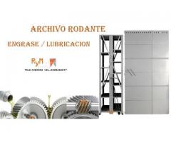 ENGRASE Y MANTENIMIENTO DE ARCHIVOS RODANTE