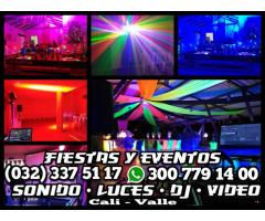 ALQUILER DE KARAOKE EN CALI FIESTAS CUMPLES INTEGRACIONES SONIDO LUCES HUMO