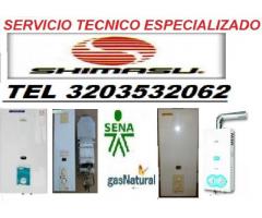 VENTA Y SERVICIO TECNICO DE CALENTADORES SHIMASU TEL 3203532062