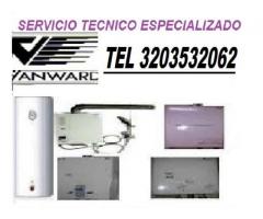 VENTA Y SERVICIO TECNICO DE CALENTADORES VANWARD TEL 3203532062