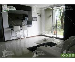 Barato Arriendo de Apartamentos Amoblados Medellín Cód: 4516