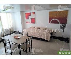 Barato Arriendo de Apartamentos Amoblados Medellín Cód.: 4940