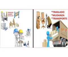 Transporte, traslado, mudanza de oficinas