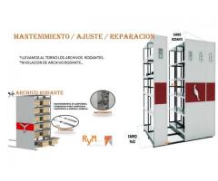 Mantenimiento de archivos rodantes