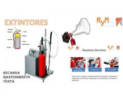 Venta y mantenimiento de extintores