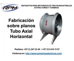 RPM Motores Eléctricos Industriales Extractores y Turbinas