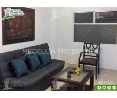 APARTAMENTOS EN ARRIENDO AMOBLADOS EN MEDELLIN Cód: 4851