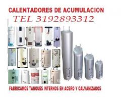 venta de tanques internos de calentadores de acumulacion tel 3174150938