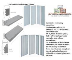 Entrepaños en todas sus presentaciones