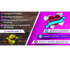 Arreglos Frutales Dahamar Detallitos & Algo Mas