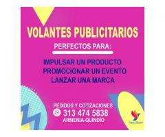 VOLANTES PUBLICITARIOS ARMENIA