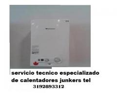 Servicios tecnicos de calentadores junkers TEL:3192893312