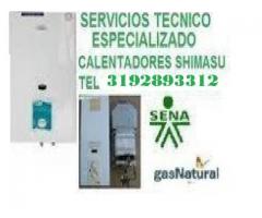 Servicios tecnicos de calentadores shimasu TEL:3192893312