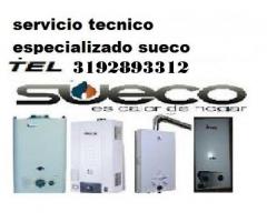 Servicios tecnicos de calentadores sueco TEL:3192893312