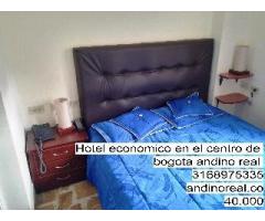 Hotel economico en el centro de bogota andino real  en teusaquillo