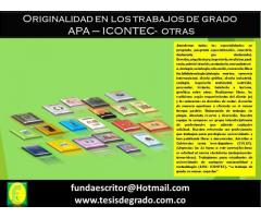 ELABORACION DE TESIS DE GRADO