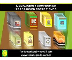 ELABORACION DE TESIS DE GRADO