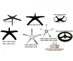 CAMBIO DE RUEDAS Y PARTES EN SILLAS DE OFICINA