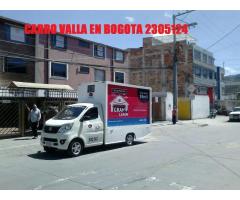 Servicio de Carro Valla en Bogota tel 2305124