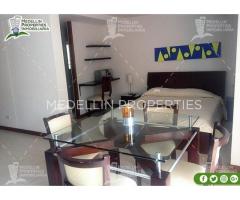 ARRIENDO APARTAMENTOS AMOBLADOS MEDELLIN POR MESES Cód: 4502