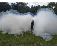 Alquiler máquinas de espuma fiesta infantil